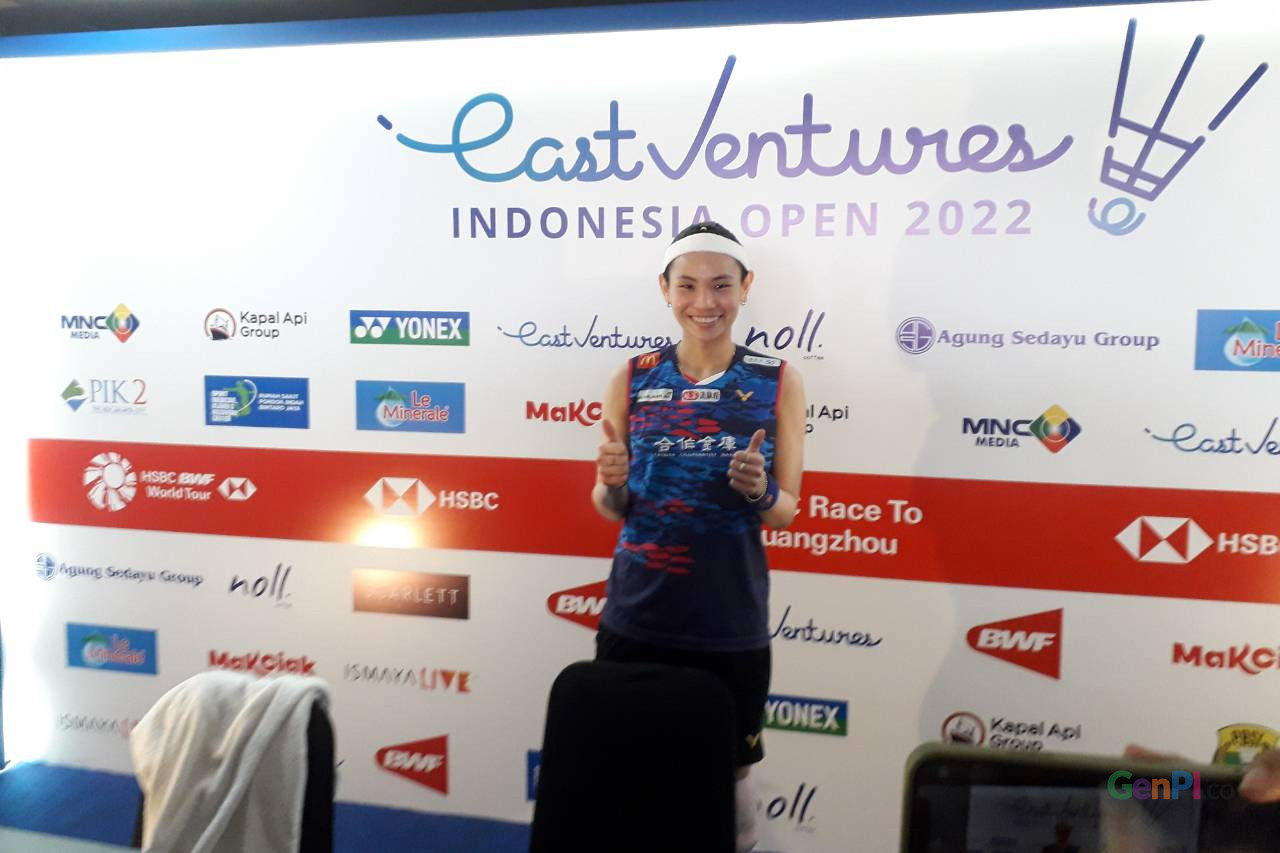 Juara Indonesia Open 2022, Tai Tzu Ying Senang Didukung Penonton - GenPI.co