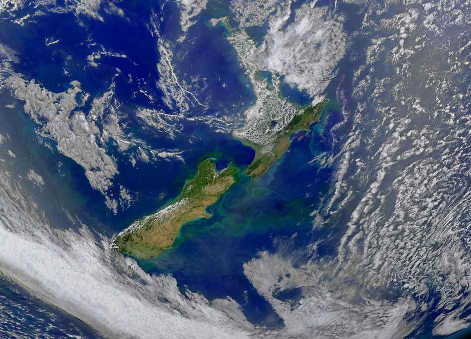 nz tourism satellite account Satellite view of the south island, new zealand. this image was