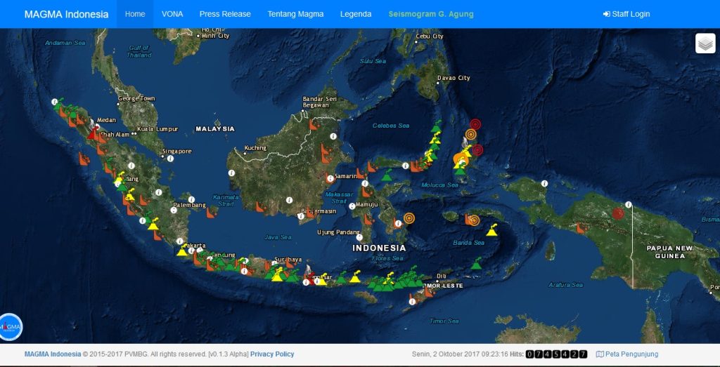 java indonesia tourism Map of east java