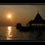 ancol indonesia tourism Indonesia, jakarta, ancol beach stock photo