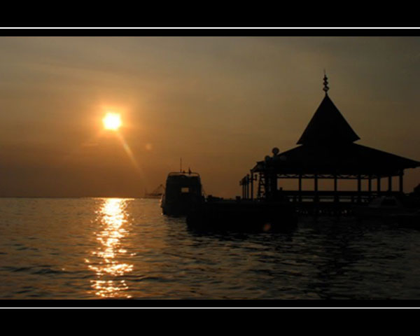 ancol indonesia tourism Indonesia, jakarta, ancol beach stock photo